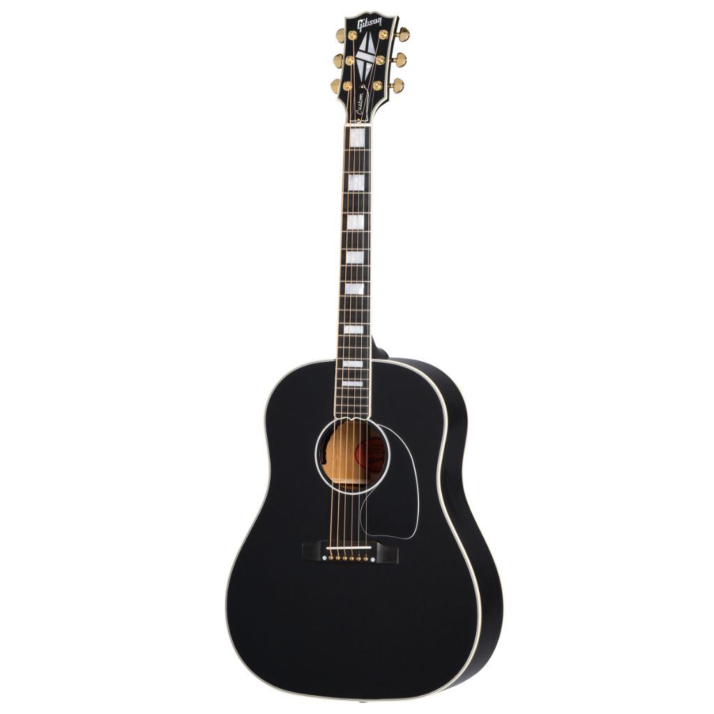 Gibson J-45 Custom Ebony Acoustic Guitar